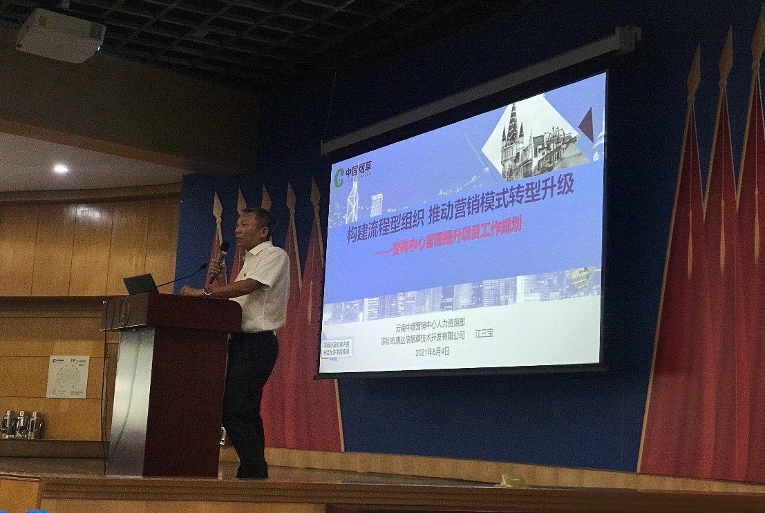 某中煙營(yíng)銷(xiāo)管理模式轉(zhuǎn)型升級(jí)，推動(dòng)高質(zhì)量發(fā)展專(zhuān)題研討